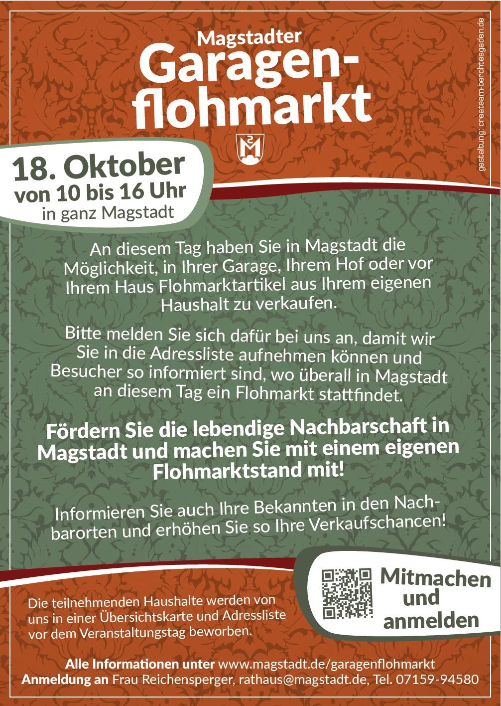 Flyer Garagenflohmarkt Seite 2